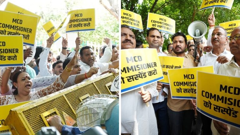 Rau’s IAS कोचिंग में 3 छात्रों की मौत के बाद AAP का विरोध प्रदर्शन, MCD कमिश्नर को निलंबित करने की मांग, दिल्ली मेयर ने बुलाई आपात बैठक