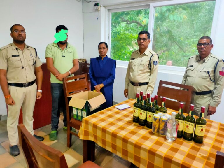 रिसोर्ट और होटल में छलक रहे थे जाम, चैकिंग के दौरान आबकारी की बड़ी कार्यवाही…देखिए